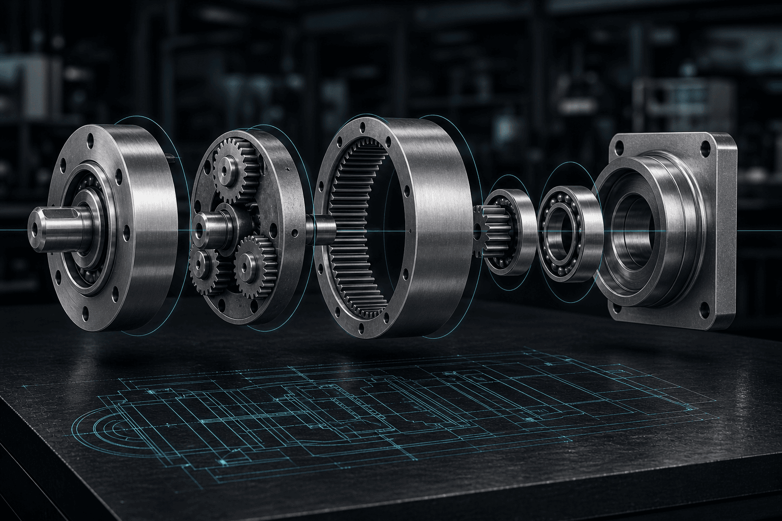 Componente metalice și repere tehnice pentru control dimensional